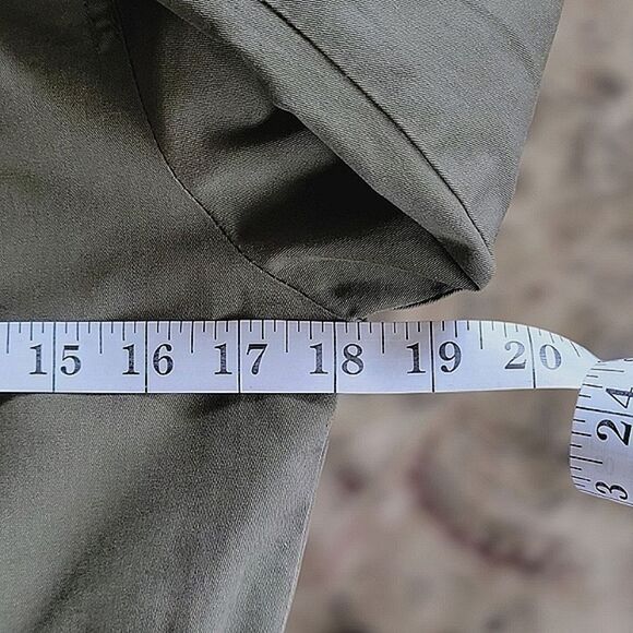 Ambiance army green hooded utility jacket - Picture 13 of 16